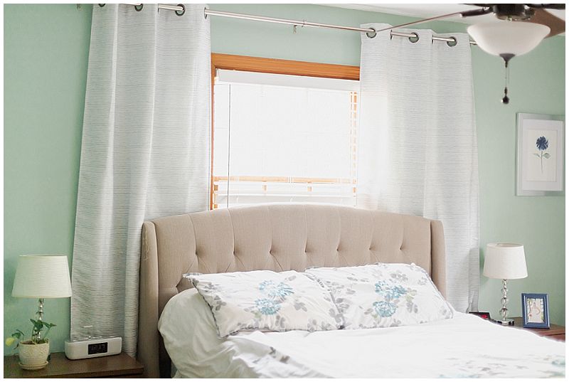 green and white bedroom, Hampton Roads, Diana Gordon Photography, photo