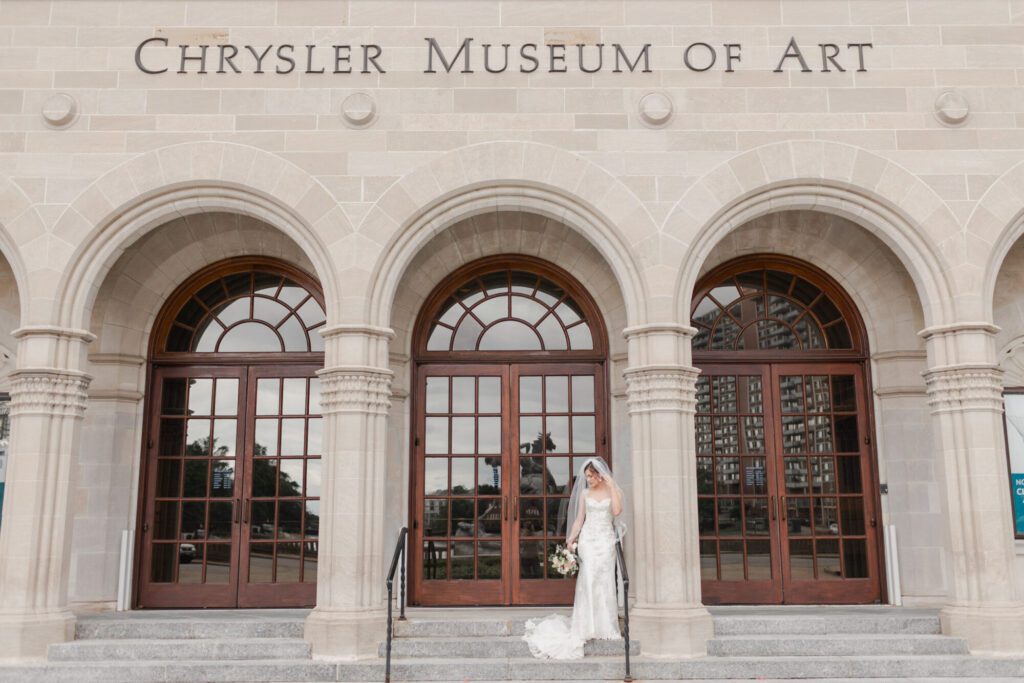 chrysler museum of art bridal session, diana gordon photography, photo