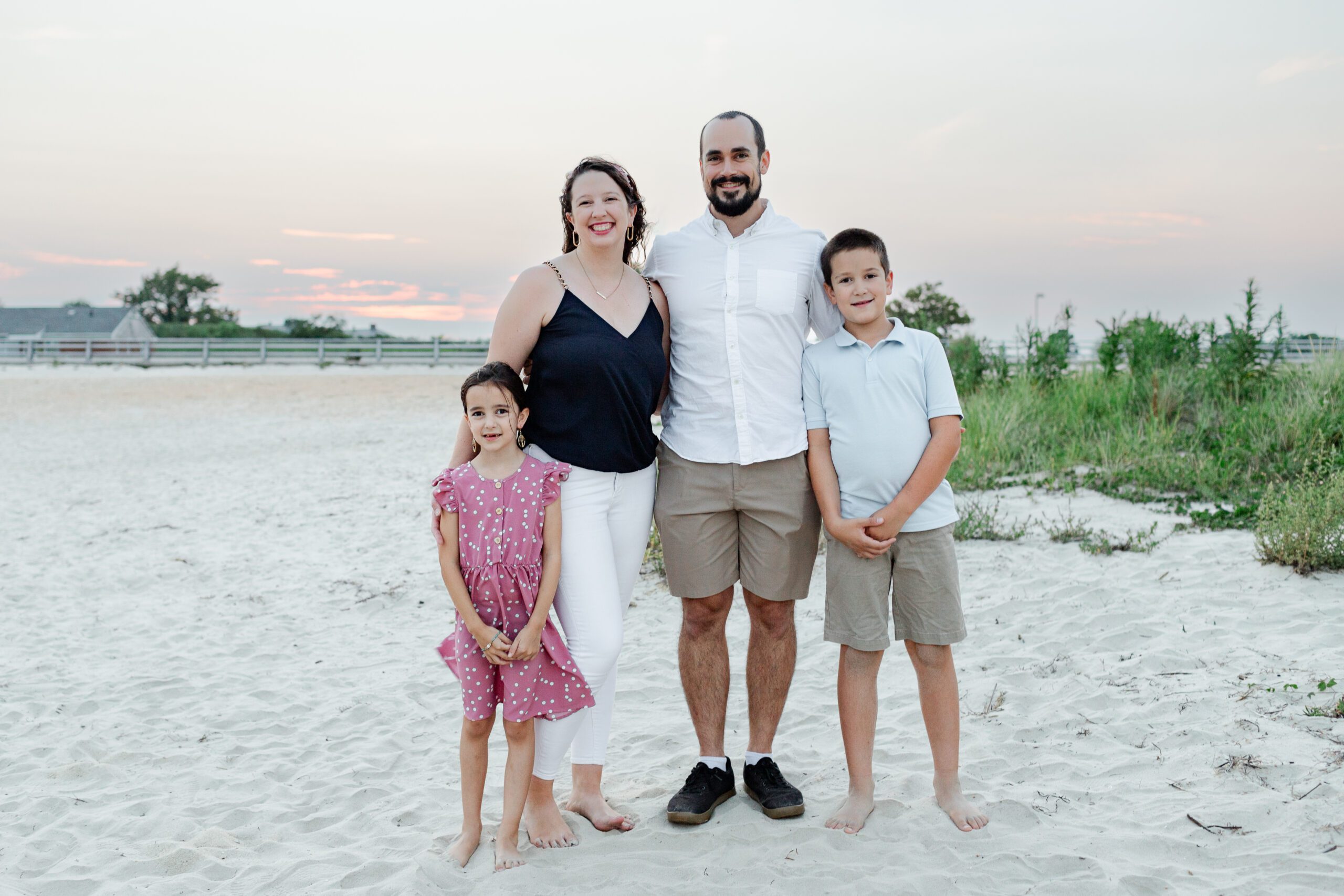 sunset beach family session, Diana Gordon Photography, photo